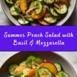 Gorgeous Peach Salad Recipe
