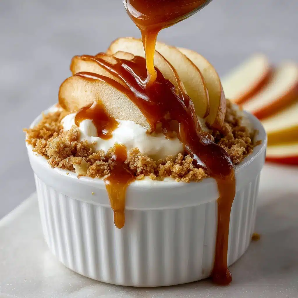 Cream Cheese Caramel Apple Dip with Toffee Bits Recipe - Recipe Image
