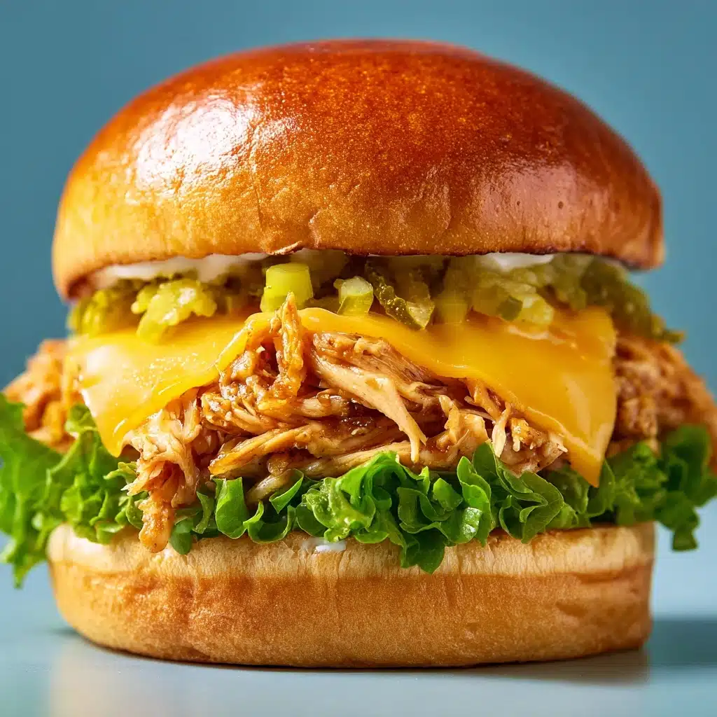 Crock Pot Ranch Chicken Sandwiches Recipe - Recipe Image