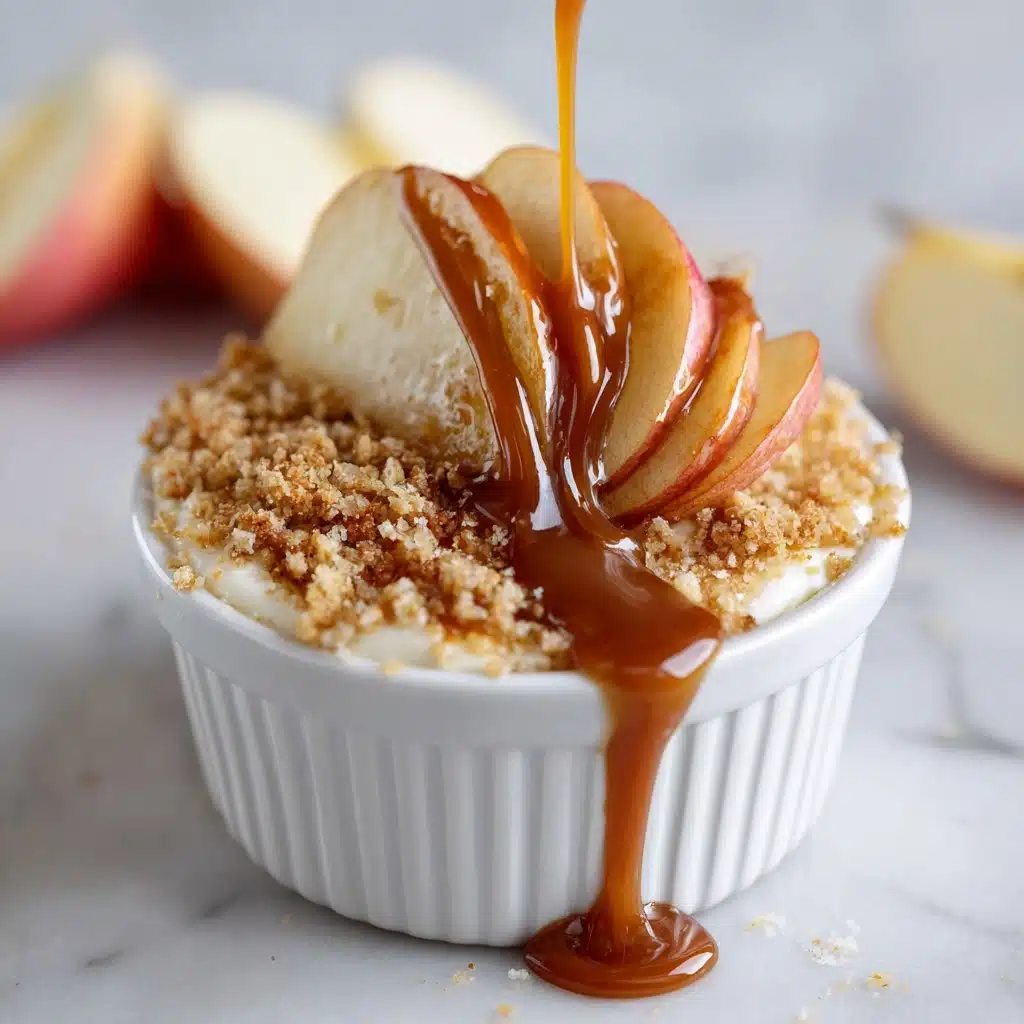 Cream Cheese Caramel Apple Dip with Toffee Bits Recipe - Recipe Image