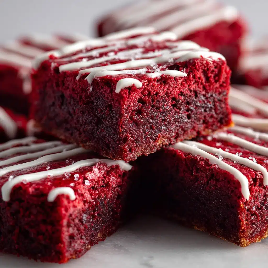 Red Velvet Brownies Recipe - Recipe Image