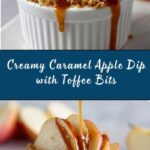 Cream Cheese Caramel Apple Dip with Toffee Bits Recipe
