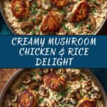 Creamy Mushroom Chicken and Rice Recipe