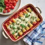 Spinach and Ricotta Stuffed Manicotti Recipe