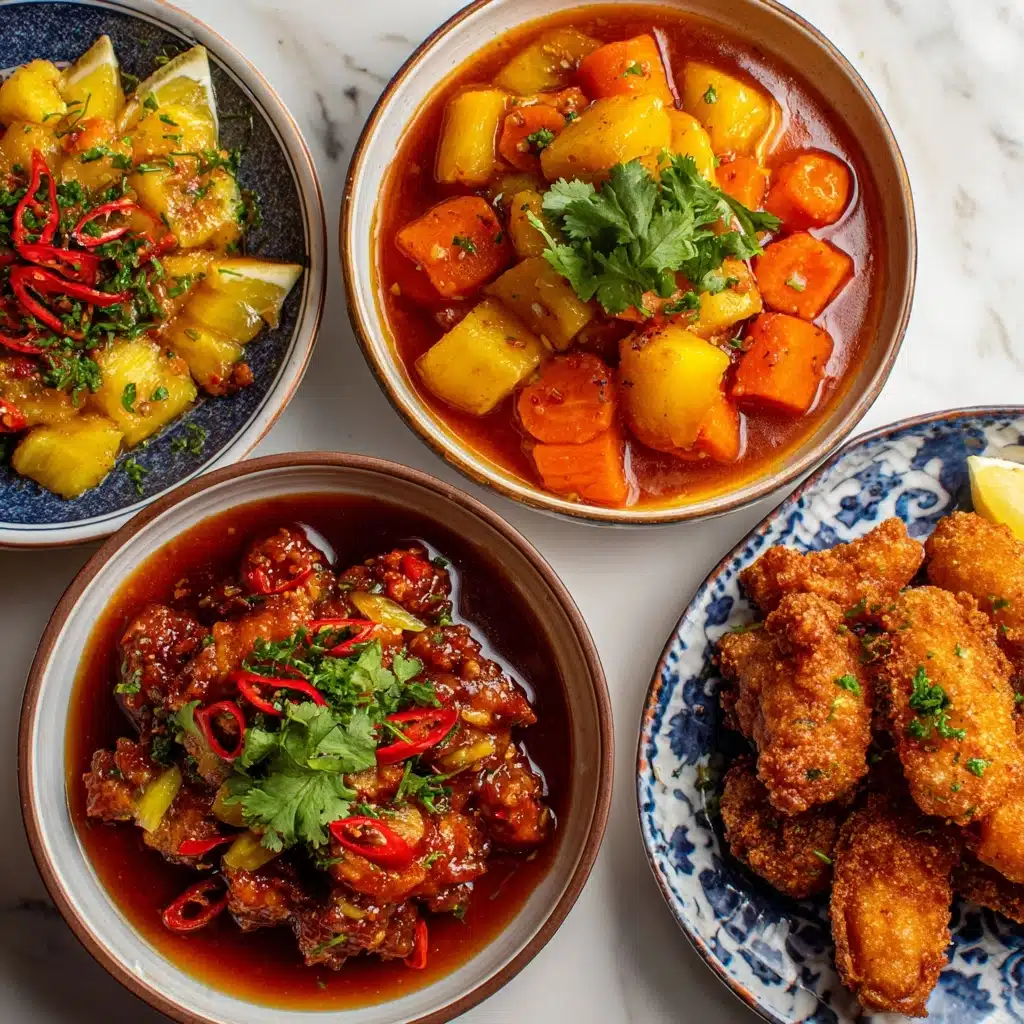 Sweet and Sour Chicken with Pineapple Recipe