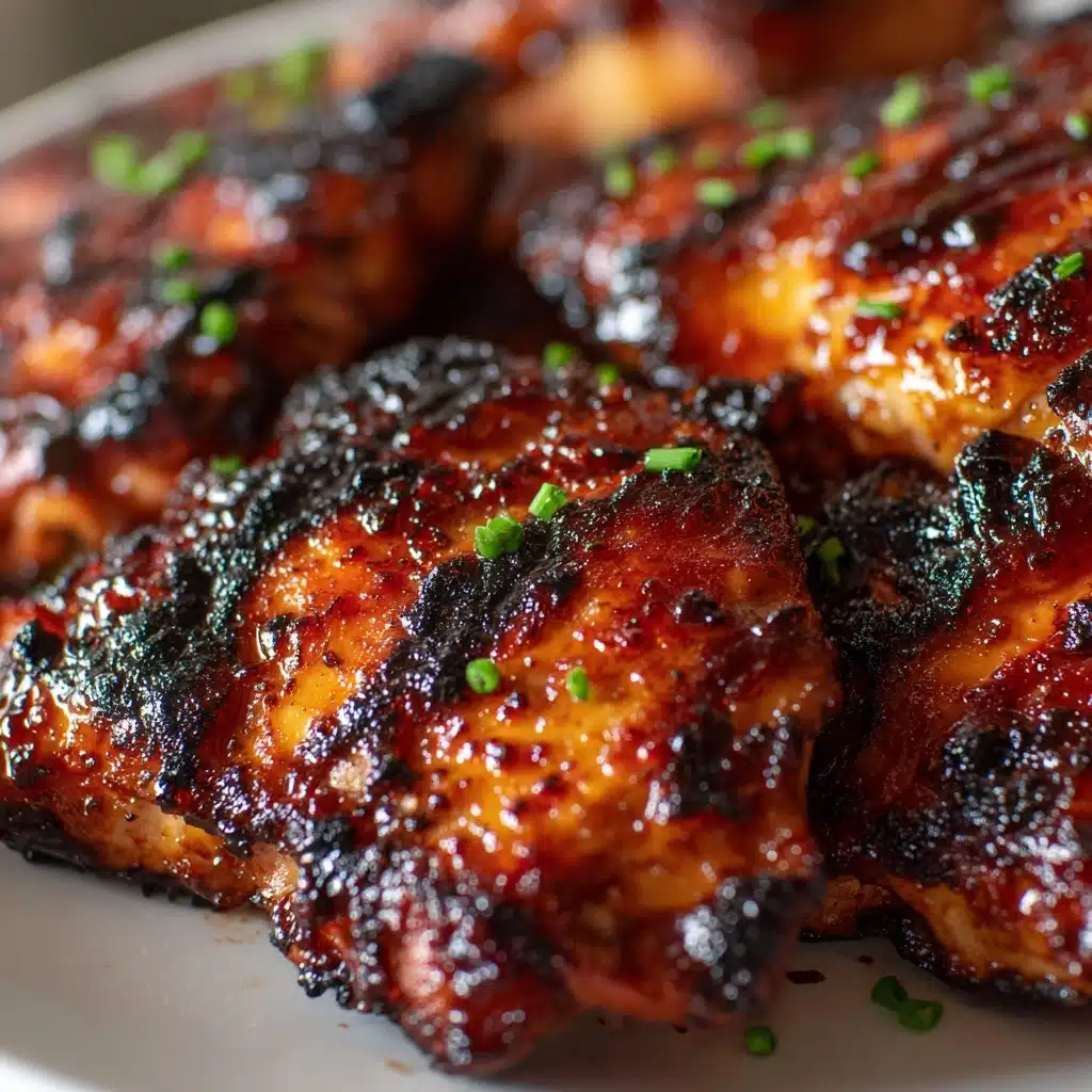Sticky Sweet Chili Chicken Thighs Recipe - Recipe Image