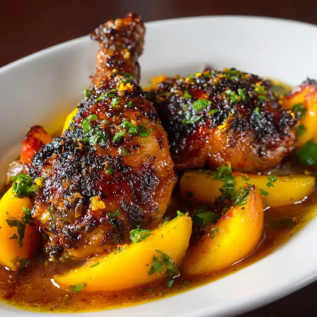 Jalapeño Peach Chicken Recipe - Recipe Image