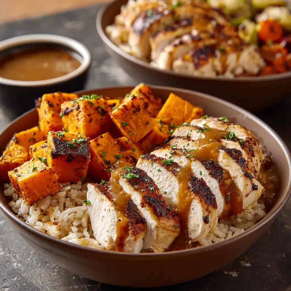 BBQ Chicken Sweet Potato Bowls Recipe