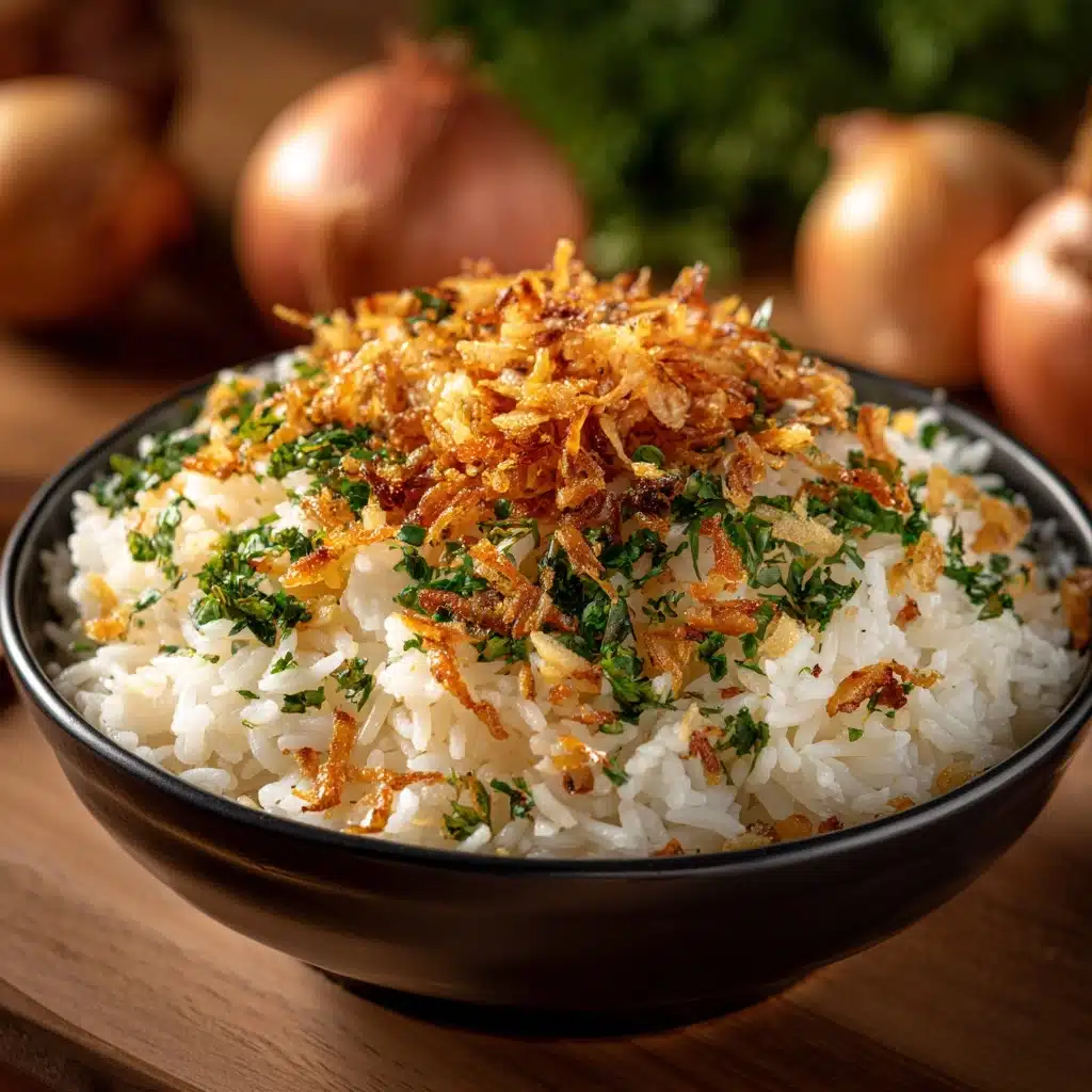 Buttery Onion Rice Side Recipe - Recipe Image