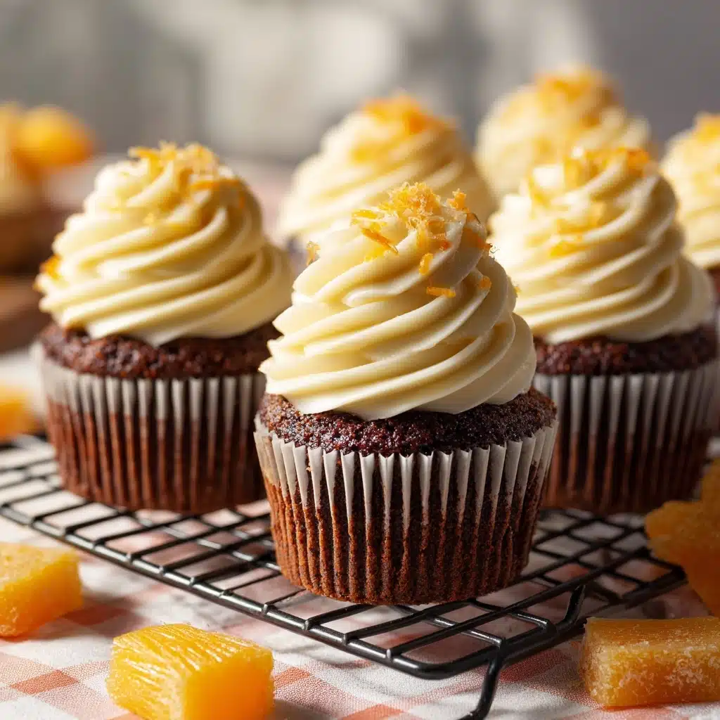 Carrot Cake Cupcakes with Cream Cheese Frosting Recipe - Recipe Image