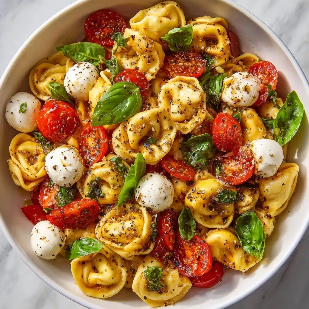 Tortellini Caprese Salad Recipe