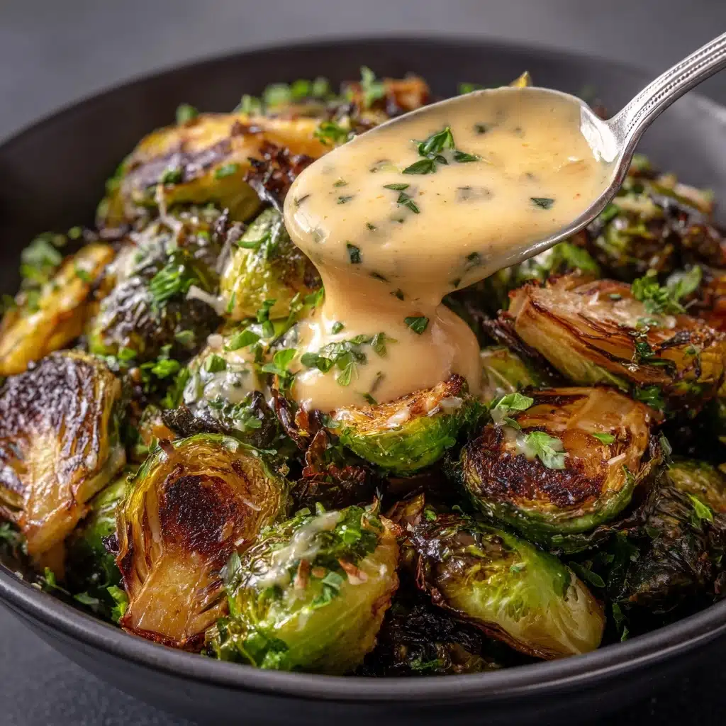 Crispy Fried Brussels Sprouts with Lemon Aioli Recipe - Recipe Image