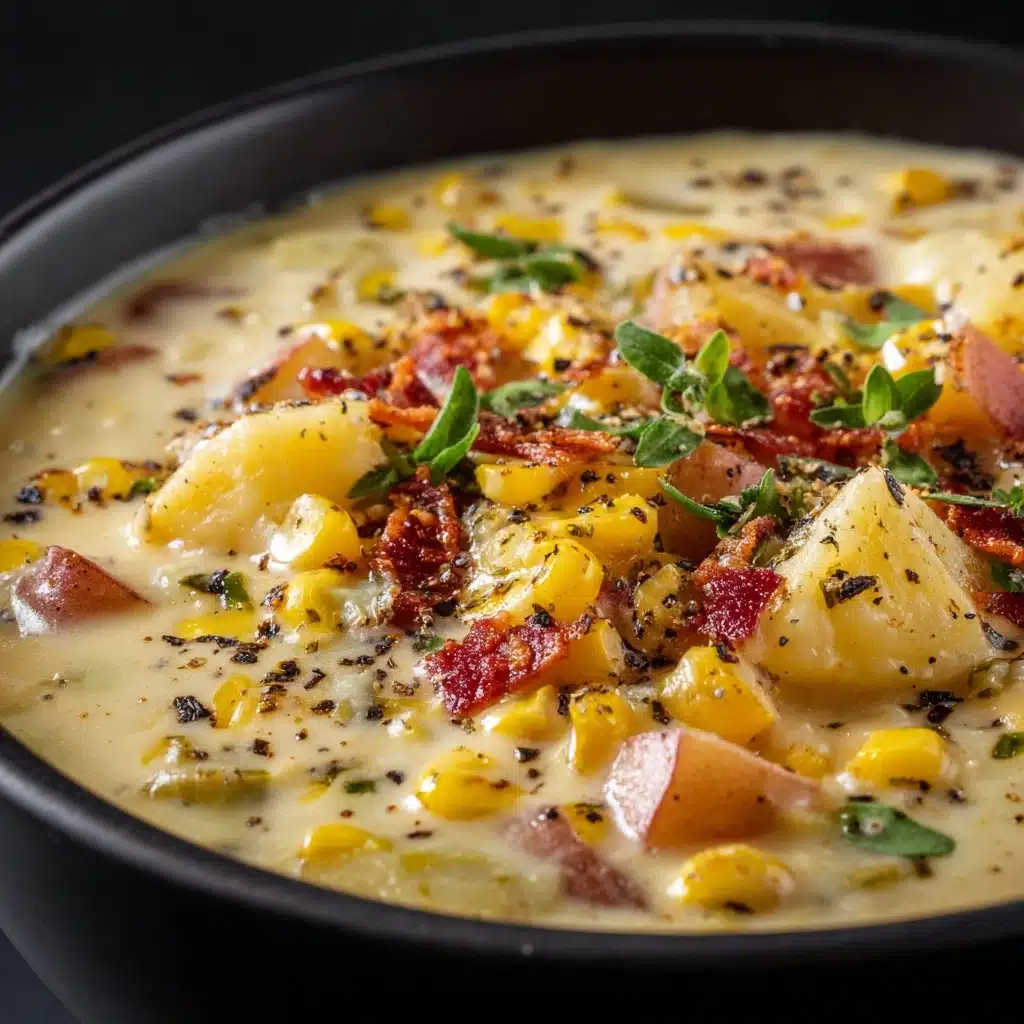 Slow Cooker Amish Corn Chowder Recipe - Recipe Image