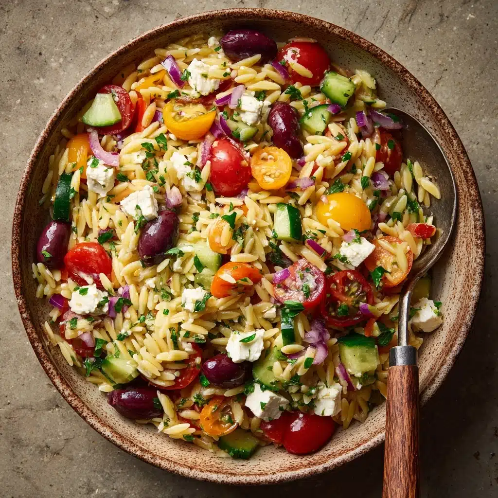 Orzo Pasta Salad Recipe - Recipe Image