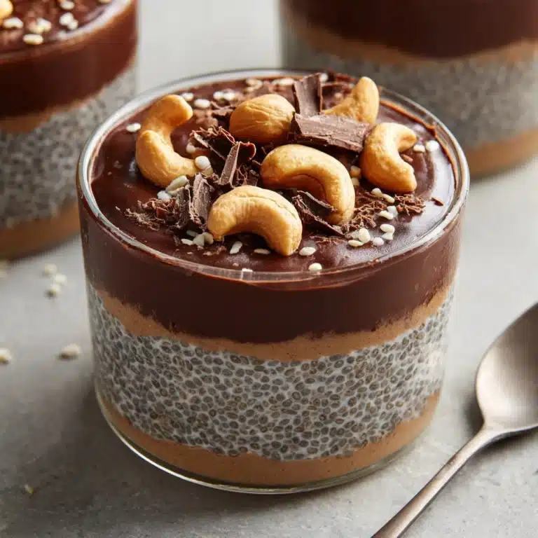 Creamy Peanut Butter Cup Chia Pudding Recipe