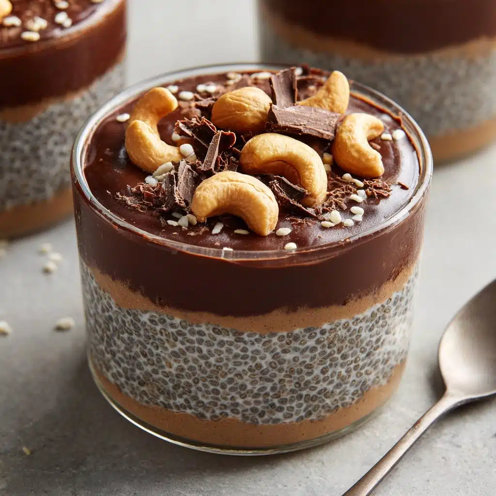 Creamy Peanut Butter Cup Chia Pudding Recipe - Recipe Image