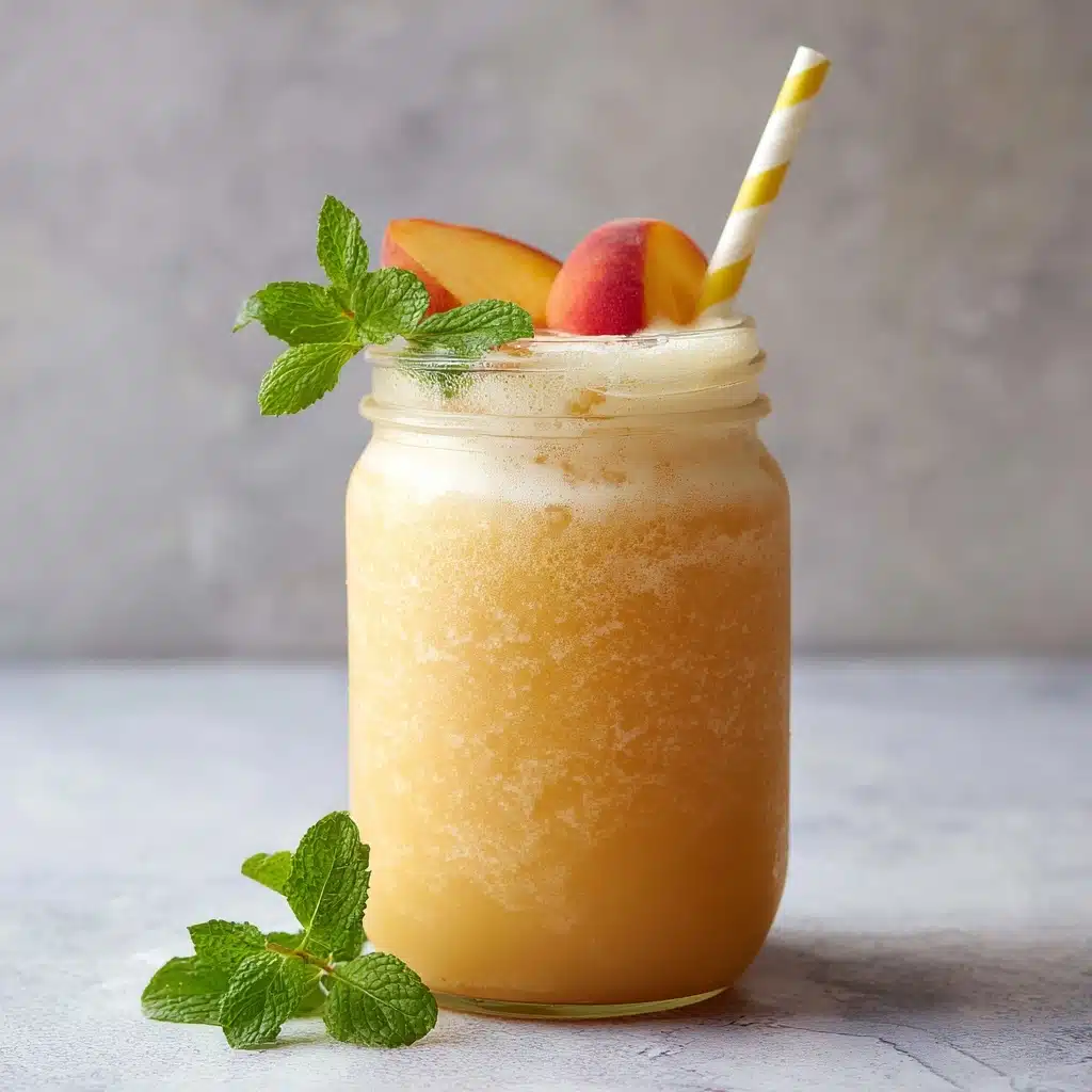 Peach Lemonade Slush Recipe