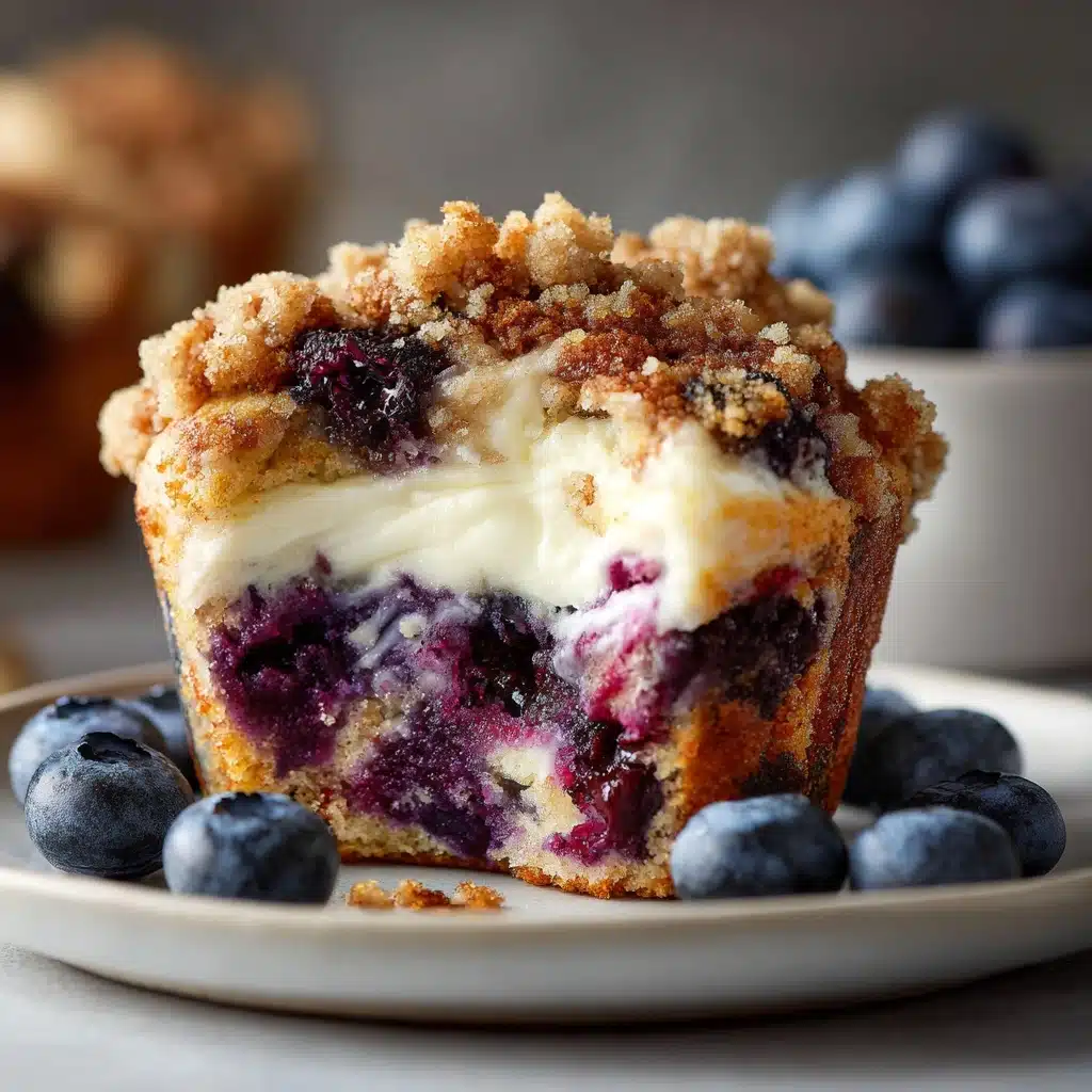 Blueberry Cream Cheese Muffins Recipe