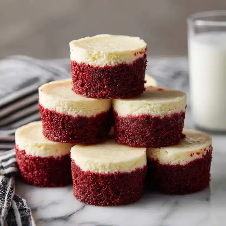Red Velvet Cheesecake Bites Recipe