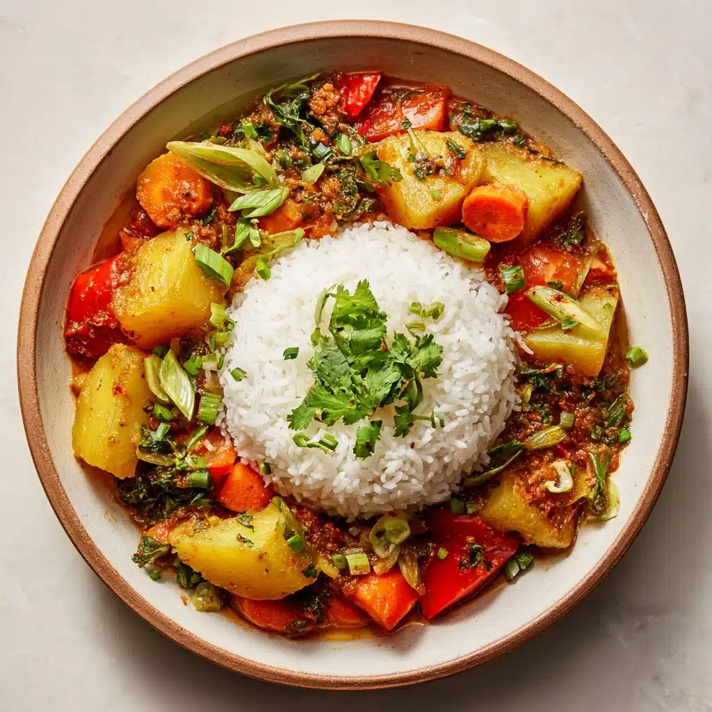 Vegetable Jambalaya with Rice Recipe - Recipe Image