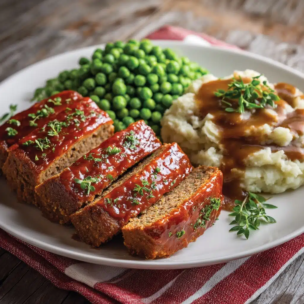 Turkey Meatloaf with Mashed Sweet Potatoes Recipe - Recipe Image