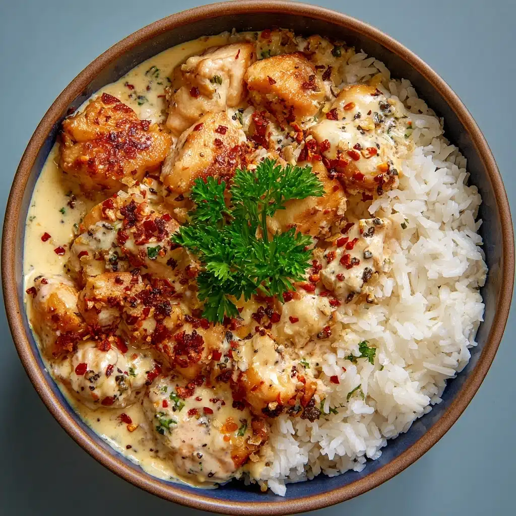 Smothered Chicken and Rice Recipe