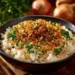 Buttery Onion Rice Side Recipe