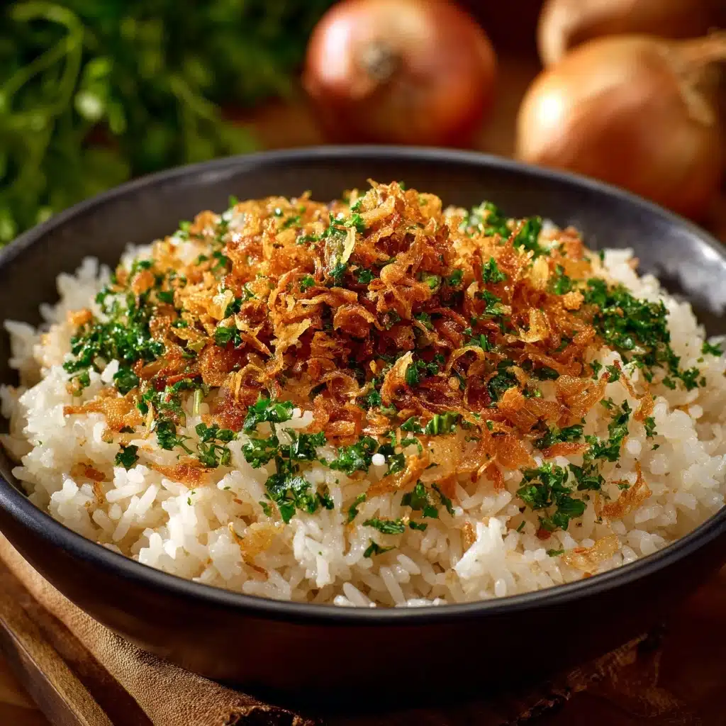 Buttery Onion Rice Side Recipe