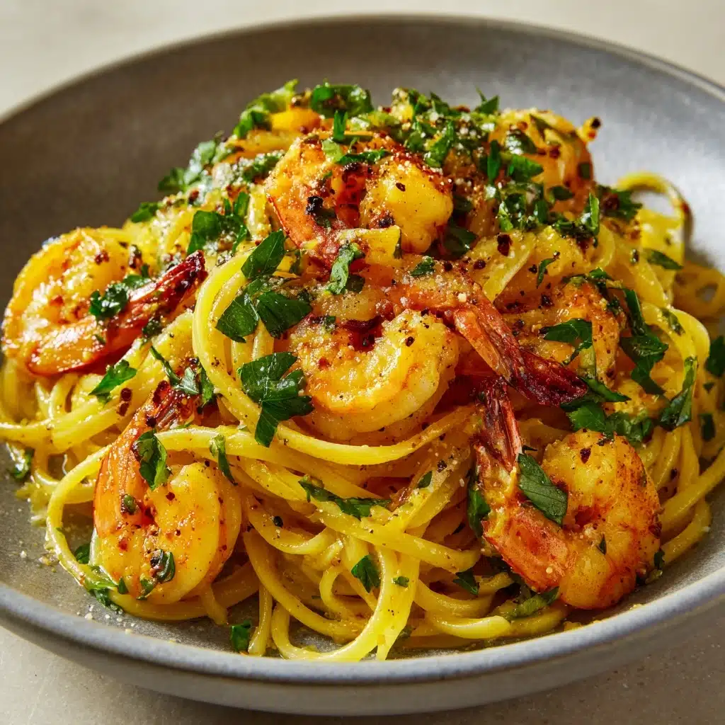 Shrimp Scampi with Pasta Recipe - Recipe Image