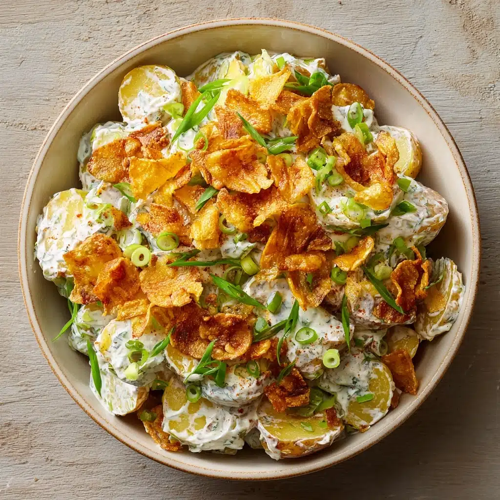 Crispy Smashed Potato Salad Recipe - Recipe Image