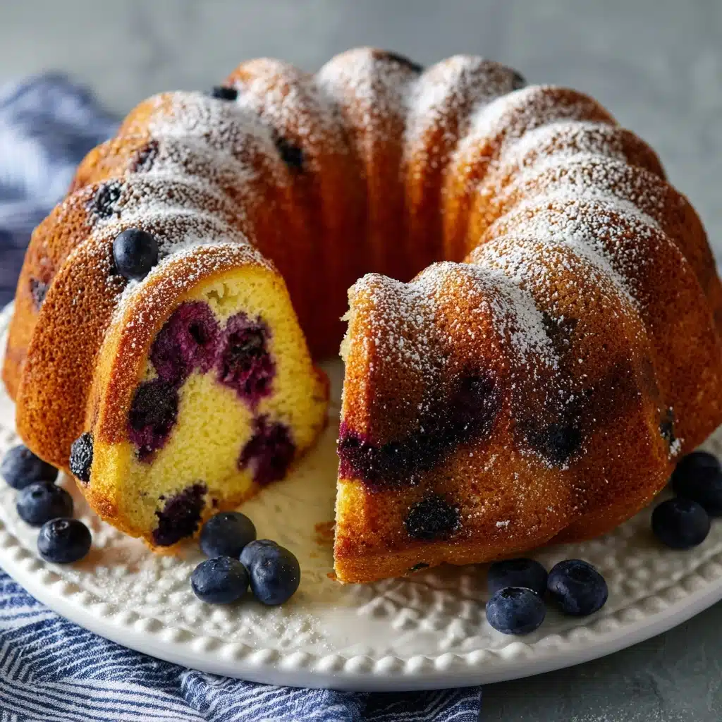 Blueberry Breakfast Cake Recipe - Recipe Image