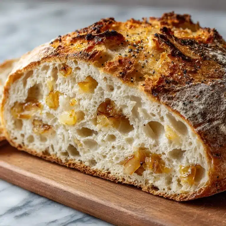 Caramelized Onion & Gouda Sourdough Recipe