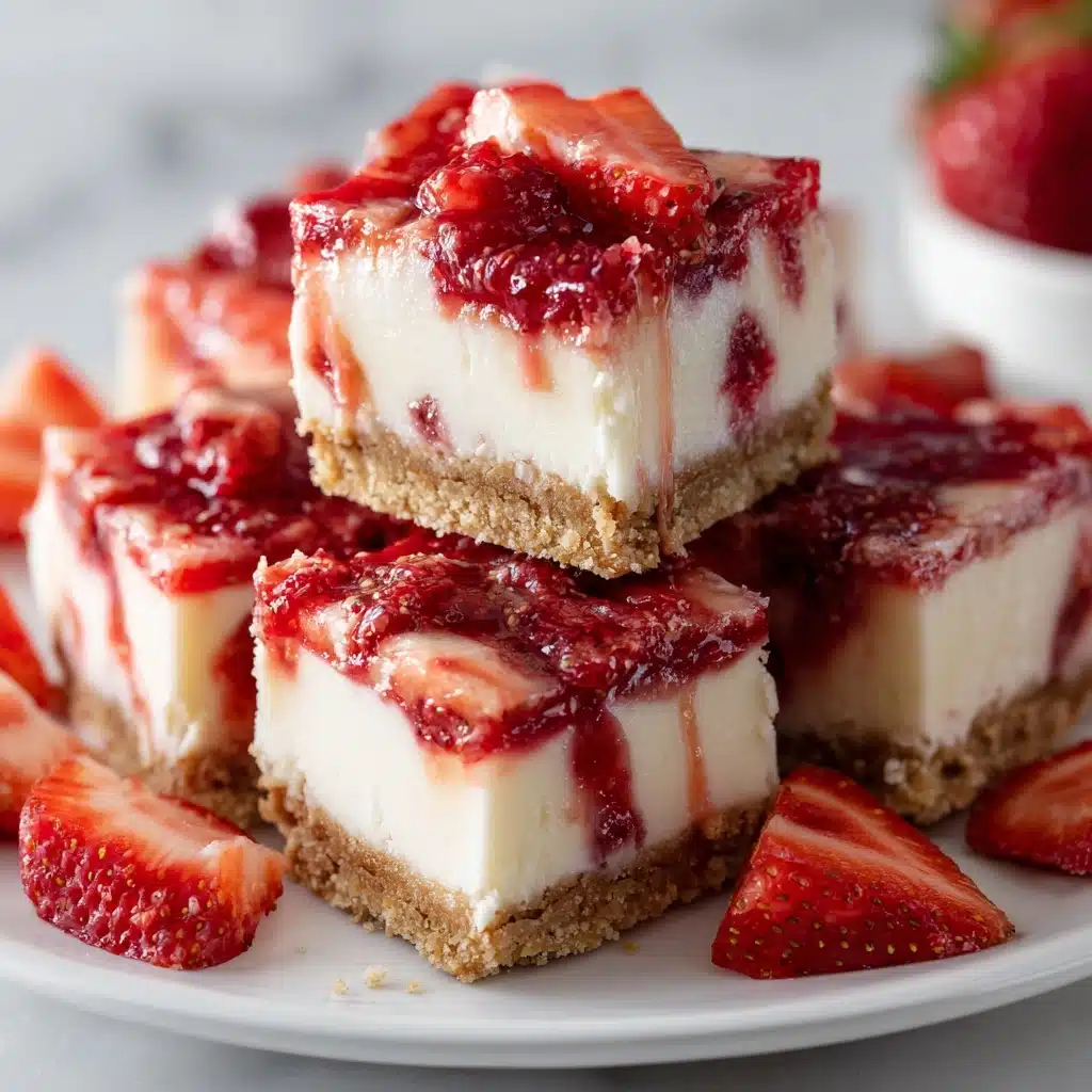 Strawberry Yogurt Bites for a Refreshing Snack Recipe - Recipe Image