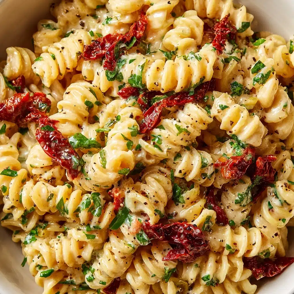 One-Pan Sundried Tomato Pasta Recipe - Recipe Image