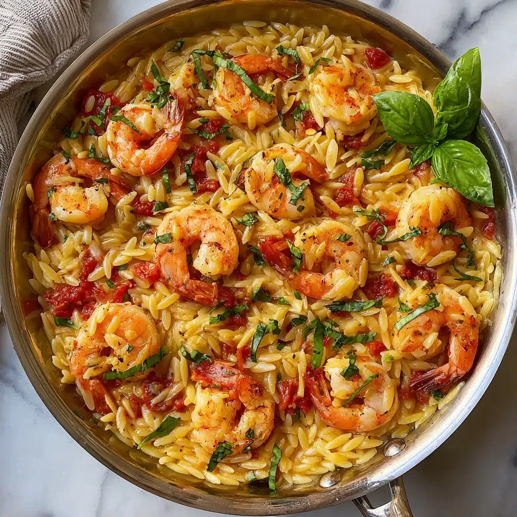 One-Pot Marry Me Shrimp and Orzo Pasta Recipe