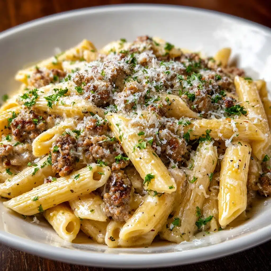 Creamy Sausage Pasta Recipe - Recipe Image