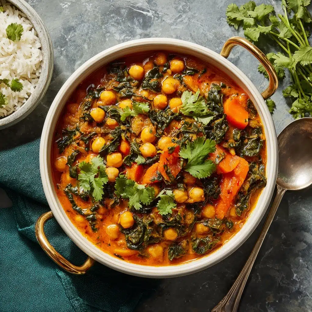 Chickpea and Vegetable Curry Recipe - Recipe Image