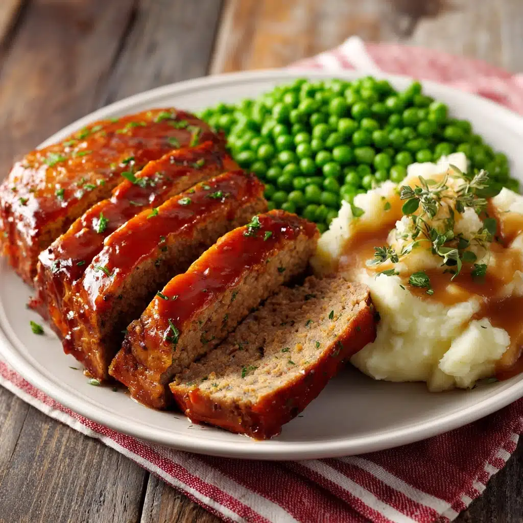 Turkey Meatloaf with Mashed Sweet Potatoes Recipe - Recipe Image