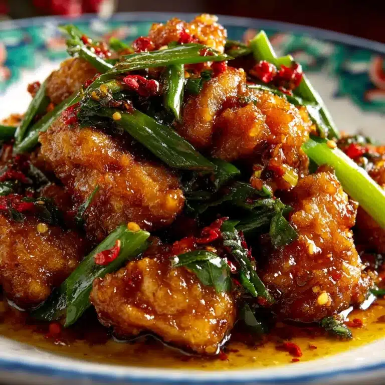 Chinese Scallion Chicken Recipe