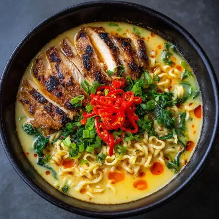 Fiery Chicken Ramen Recipe