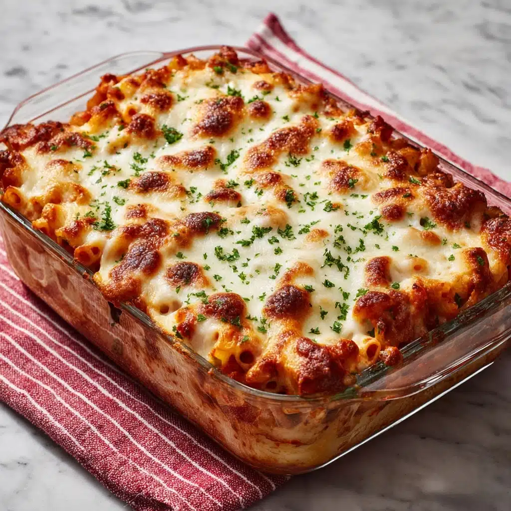 Delicious Meatless Baked Ziti Recipe - Recipe Image