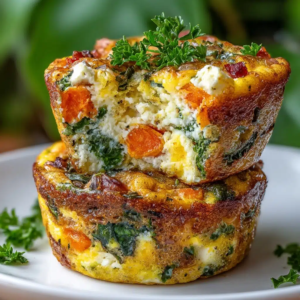 Veggie-Loaded Breakfast Frittata Cups Recipe - Recipe Image