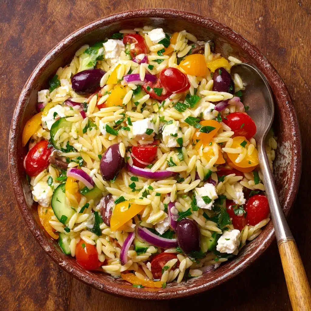 Orzo Pasta Salad Recipe - Recipe Image
