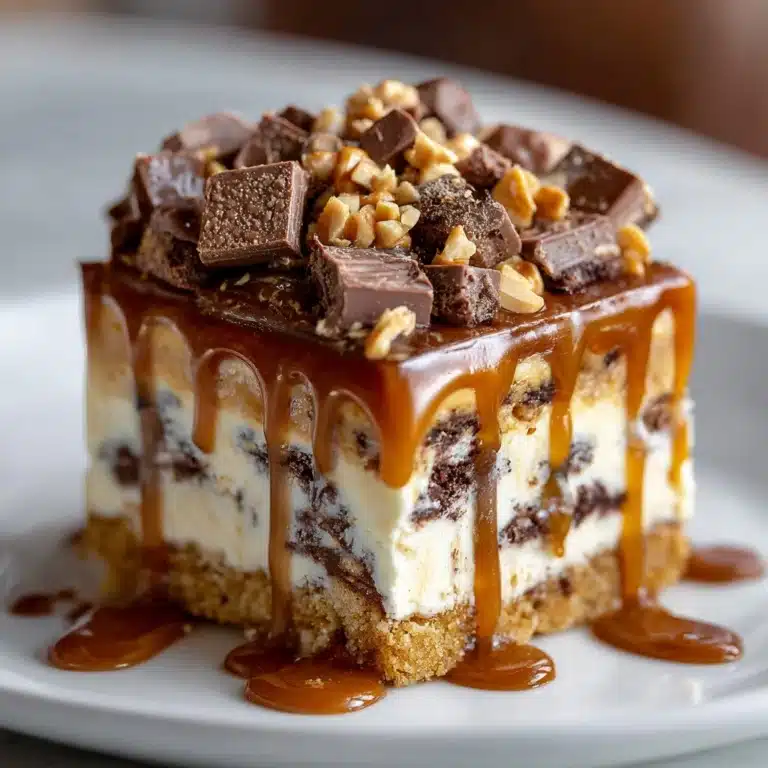 Buster Bar Ice Cream Cake Recipe