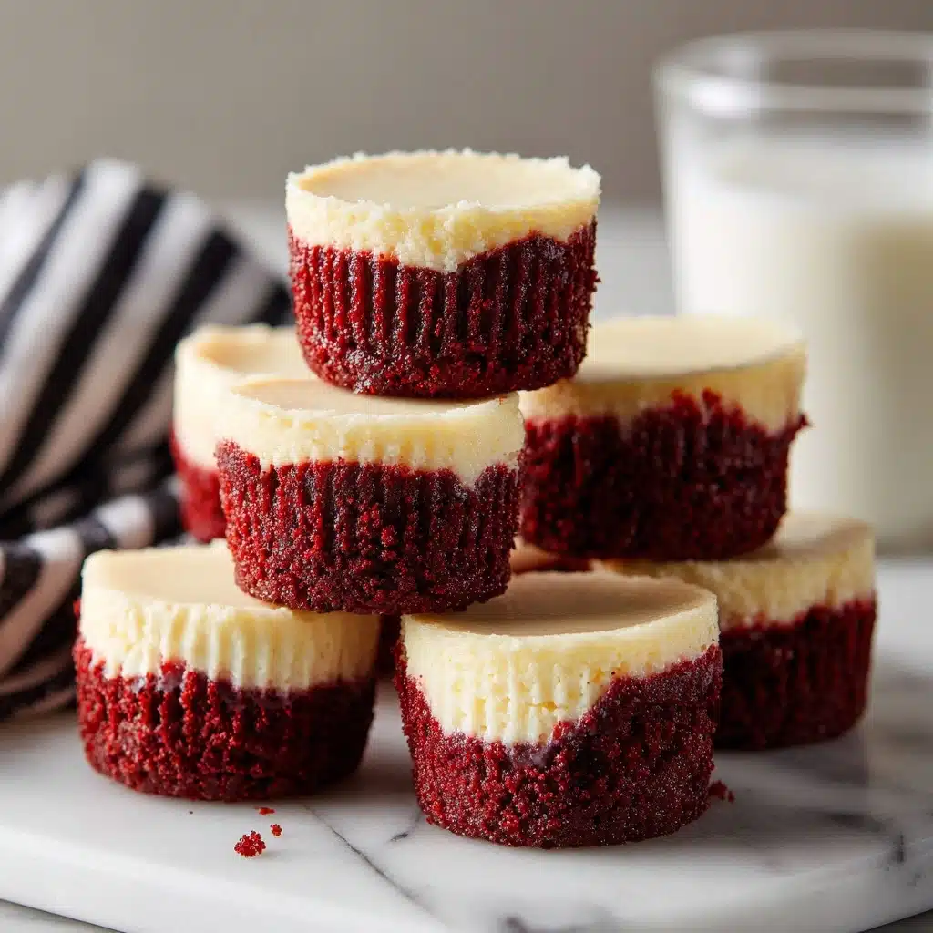 Red Velvet Cheesecake Bites Recipe - Recipe Image