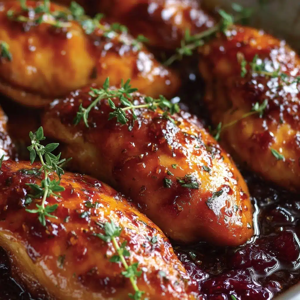 Skillet Cranberry Orange Chicken Recipe - Recipe Image
