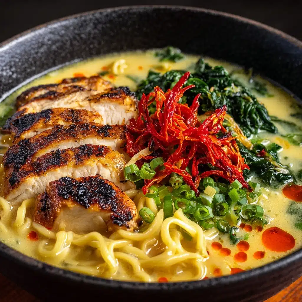 Fiery Chicken Ramen Recipe - Recipe Image