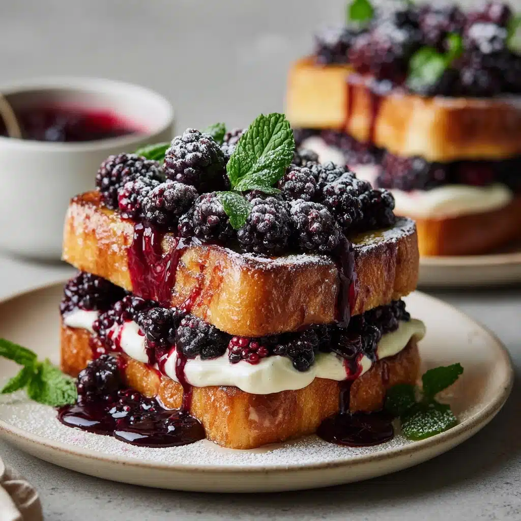 Blackberry Compote French Toast Recipe