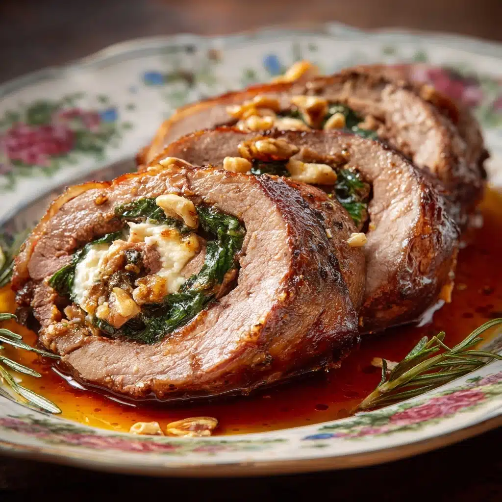 Stuffed Leg of Lamb Recipe - Recipe Image