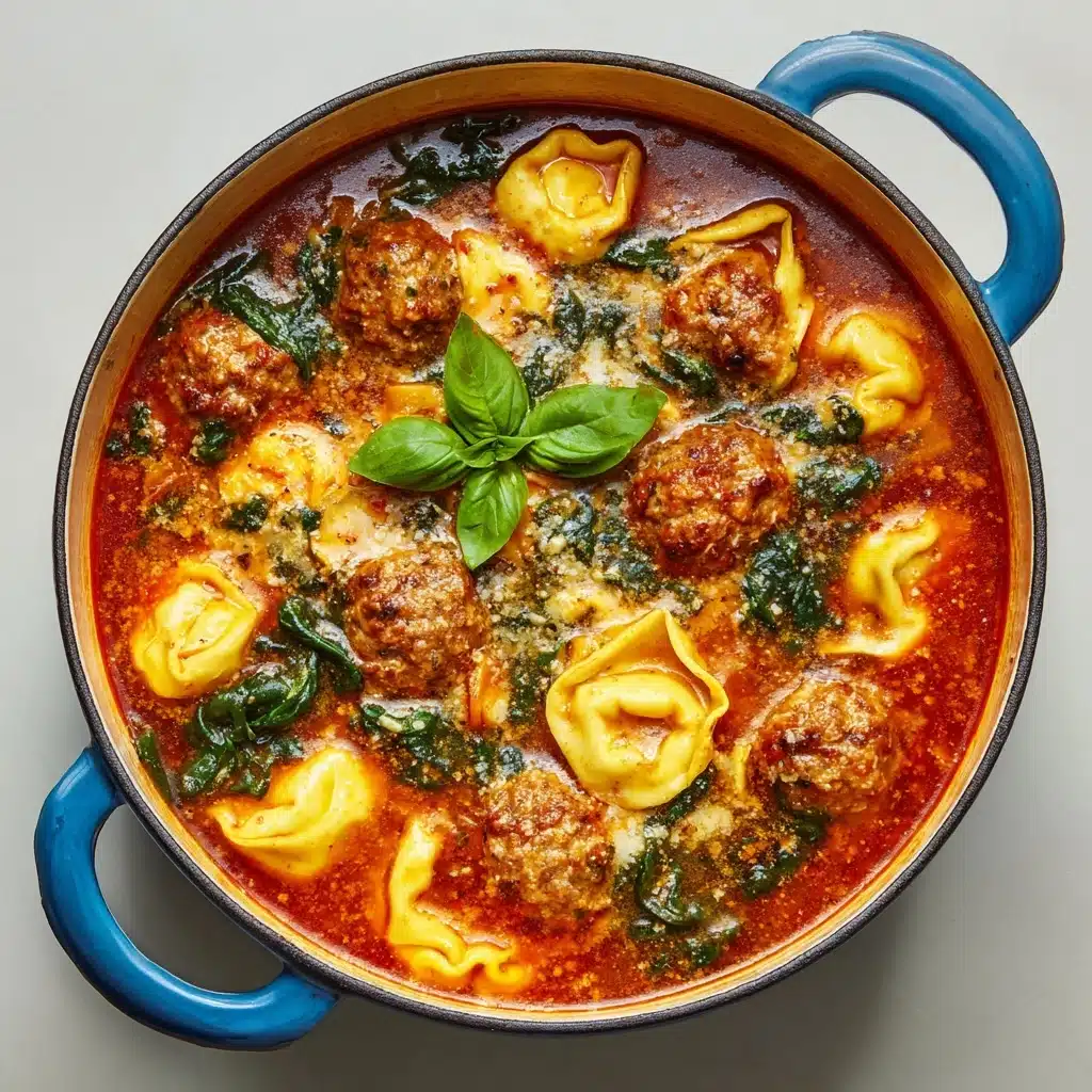 Meatball and Tortellini Soup Recipe - Recipe Image